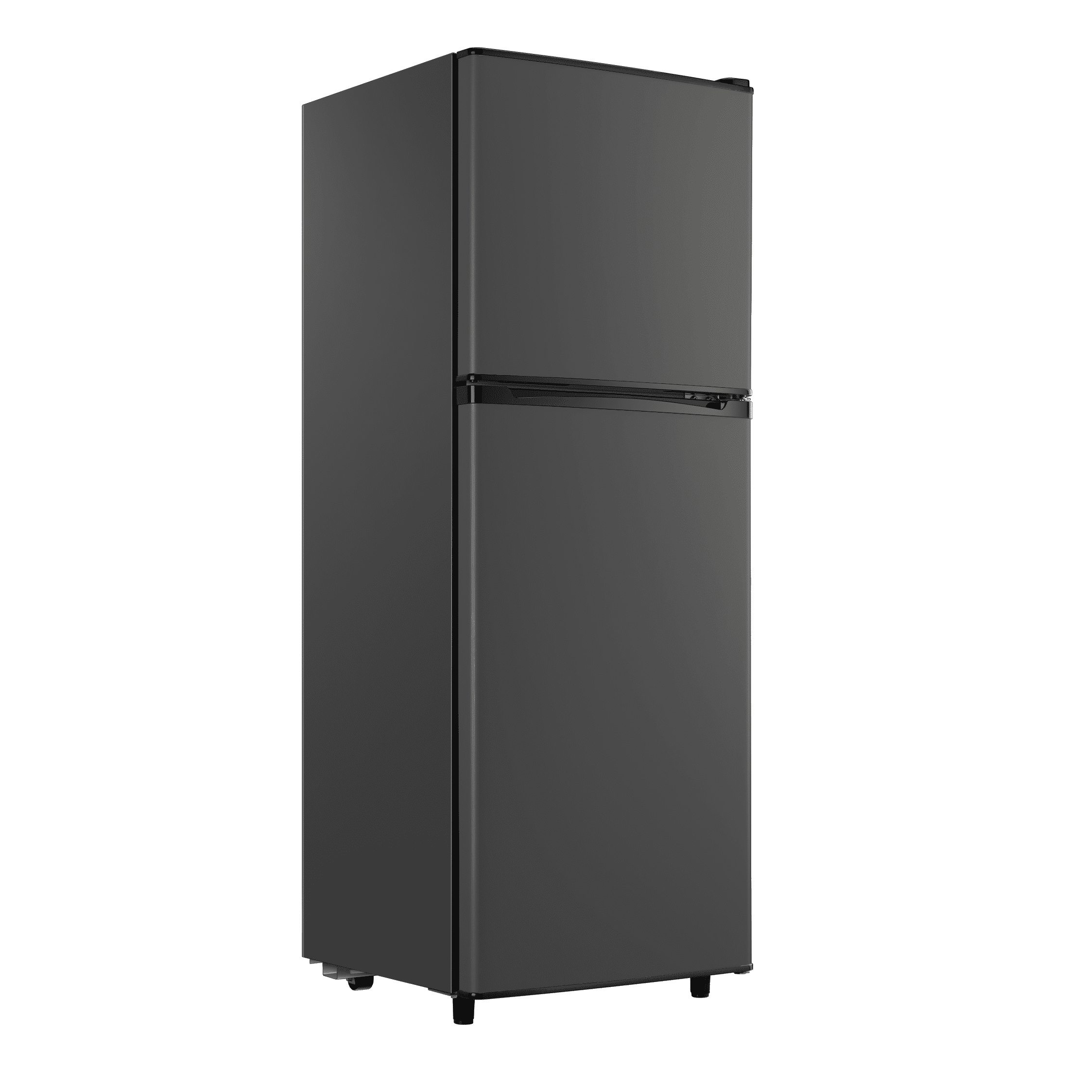 WANAI 2 Door with Freezer Mini Fridge,4.5 Cu.ft Compact