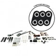 thumbnail image 1 of 2-Door Universal Power Window Kit with 3 ABA23 - Daytona Black Switches White, 1 of 1