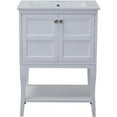thumbnail image 1 of 2 Doors Cabinet, White - 24 x 18 x 34 in., 1 of 1