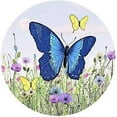 thumbnail image 1 of Glass Door Decals – Double-Sided Safety Stickers to Prevent Accidental Collisions Pets, People Birds (Set of 2) Butterfly, 1 of 4