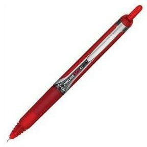 2 Dozen Total 24, Pilot Precise V5 RT Rolling Ball Pen, X-Fine Point Red (26064)