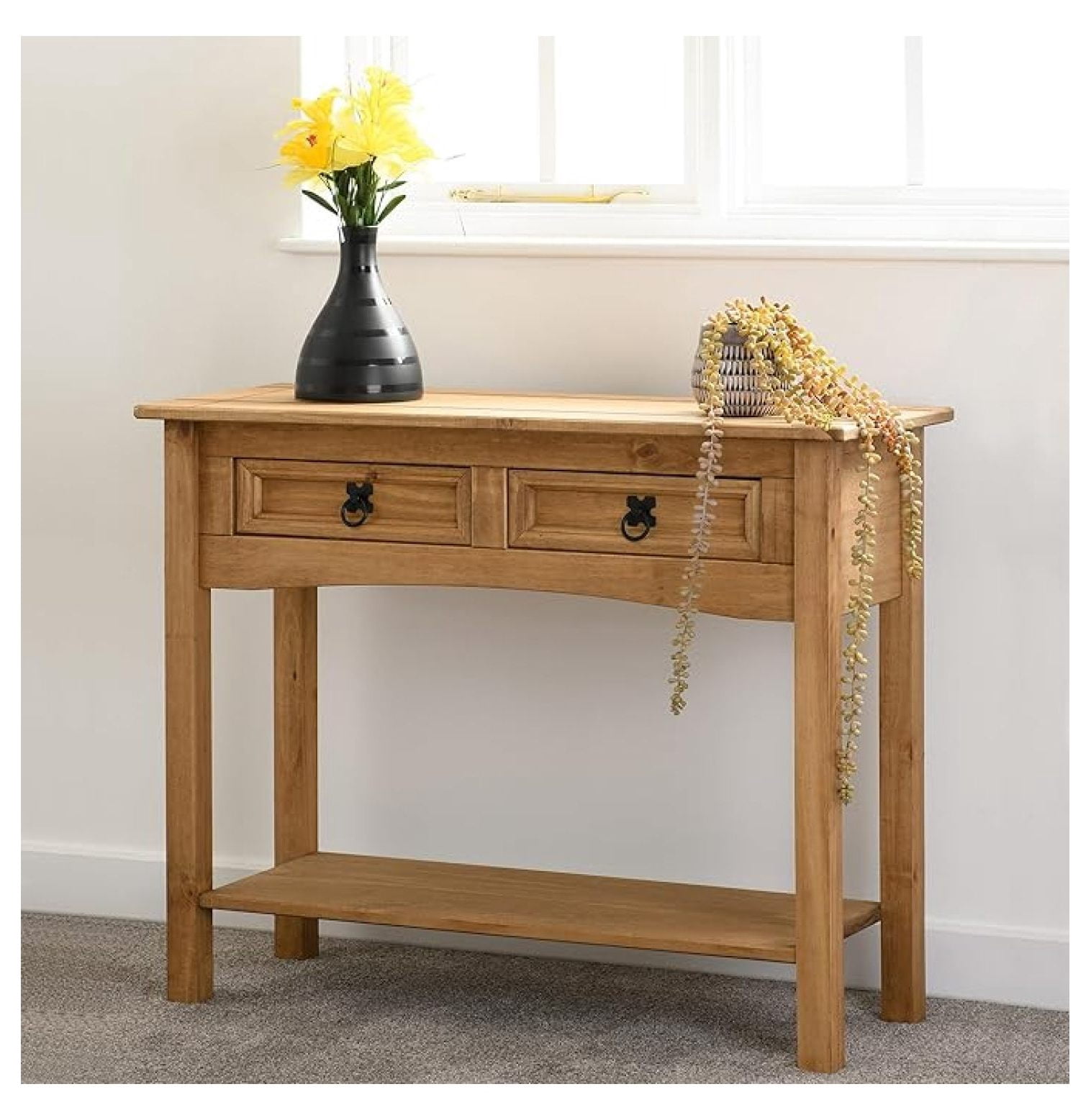 2-Drawer 32-Inch Wide Console Table - Hallway, Entrance and Kitchen ...