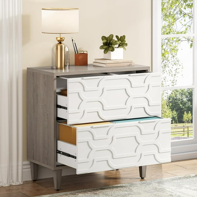 2Drawer File Lateral Filing for A4/Letter/Legal Size
