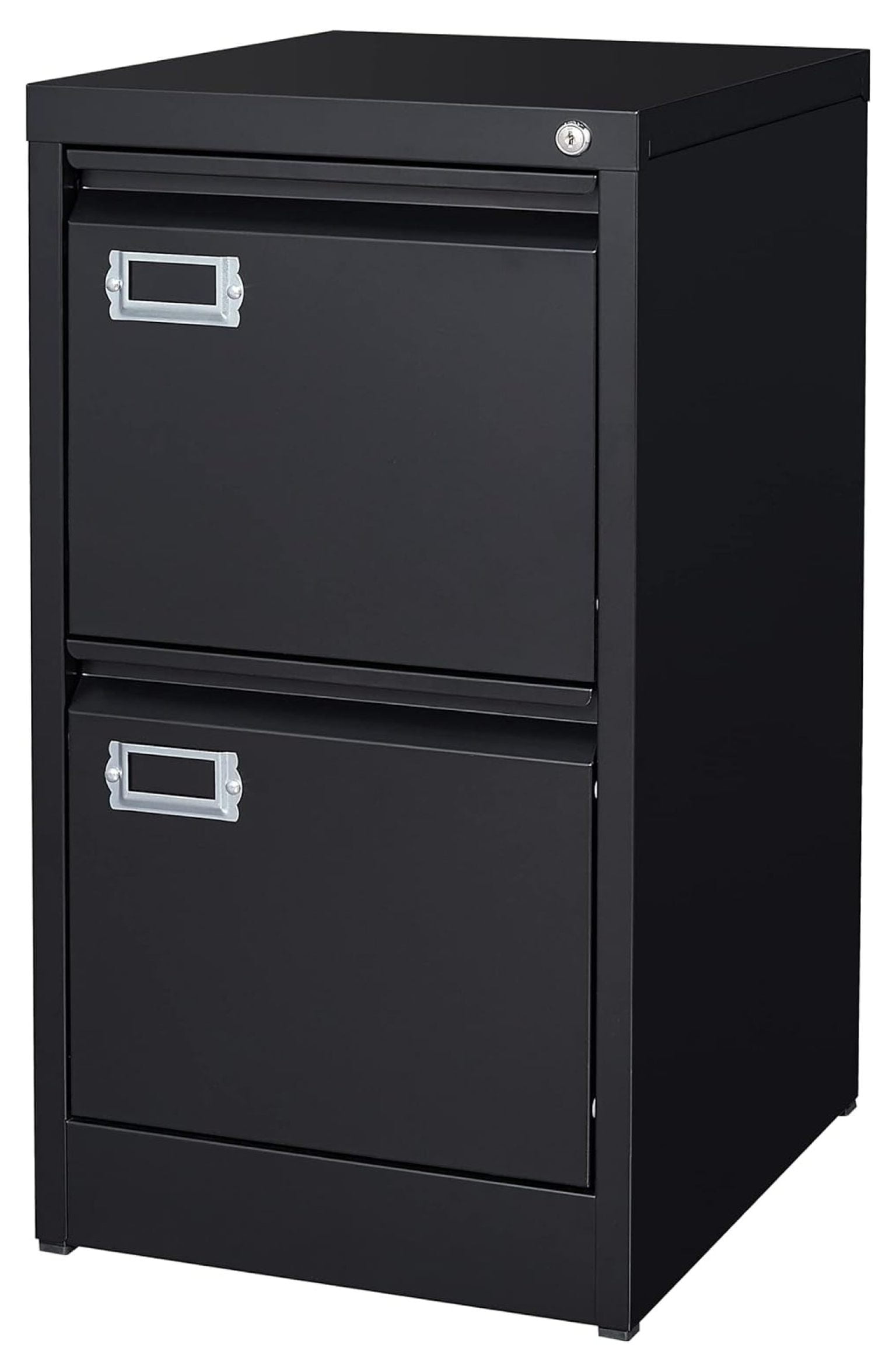 2 Drawer File with Lock Metal Vertical Filing Storage
