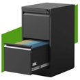 2 Drawer File with Lock,Vertical File for Home Office