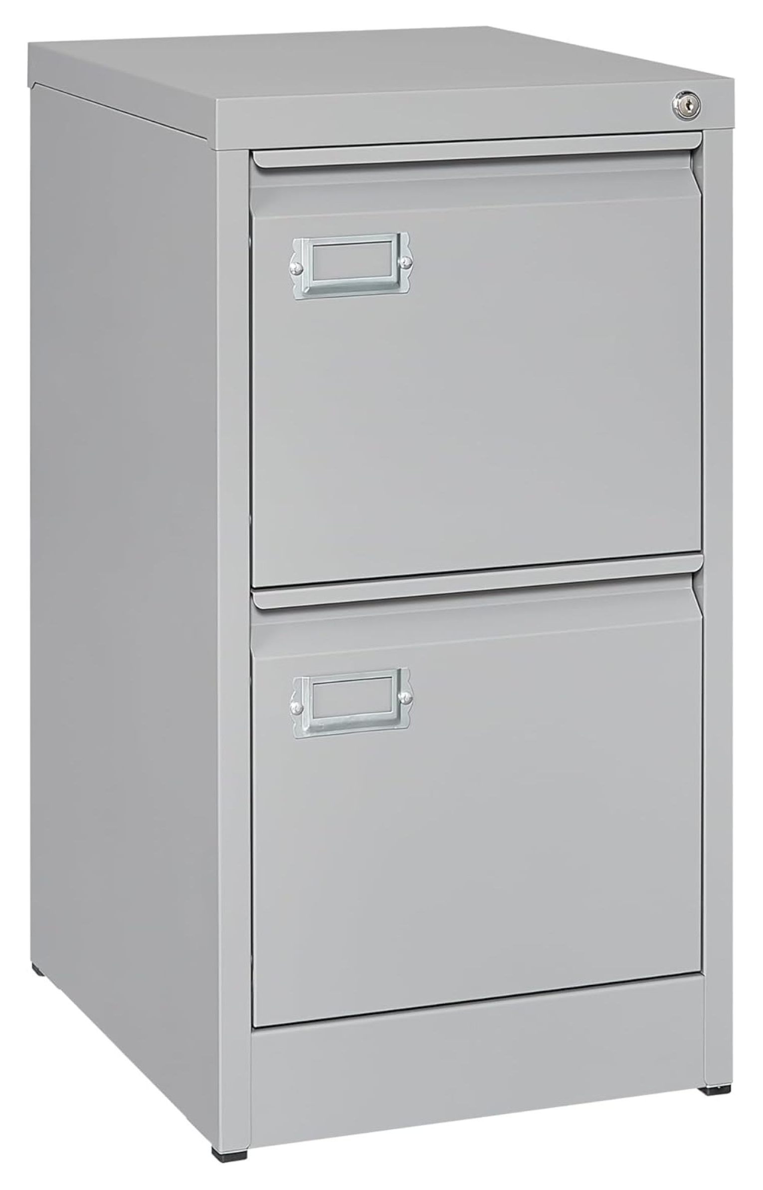 2 Drawer File with Lock,Metal Office Small Filing for