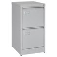 2 Drawer File with Lock,Metal Office Small Filing for