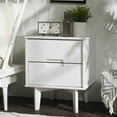thumbnail image 1 of Walker Edison Sonoma 2-Drawer Nightstand, White, 1 of 17