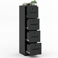 thumbnail image 1 of 2 Drawer Lateral File Cabinet with Lock, Metal Lateral Filing Cabinet for Home Office, Steel Wide Horizontal Filing Cabinets for Letter/Legal/A4/F4 Hanging Files (Black), 1 of 11