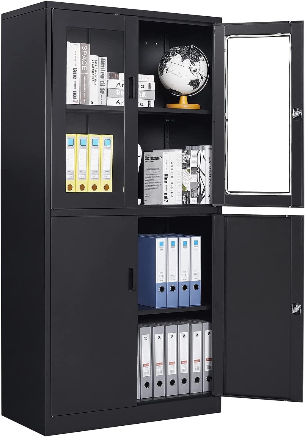 2 Drawer Lateral File Metal with Drawers Locking File