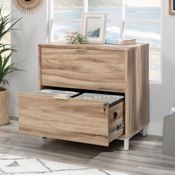 2-Drawer Lateral File Cabinet with Lock, Wood Filing Organizer for ...
