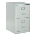 thumbnail image 1 of 2 Drawer Locking Metal File Cabinet in Gray, 1 of 10