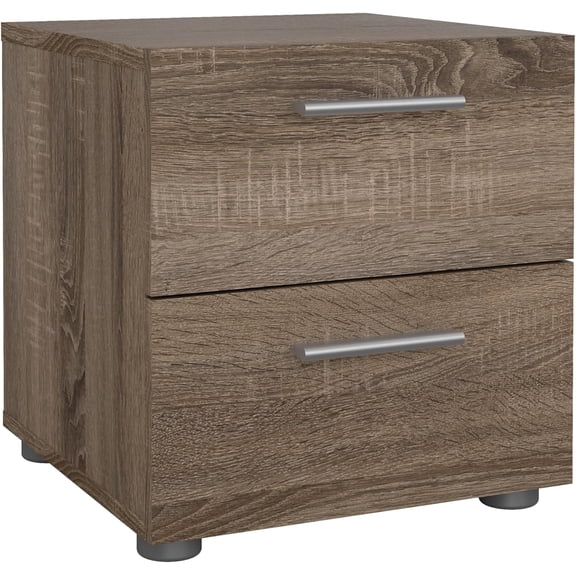2 Drawer Nightstand, Truffle