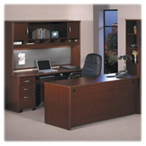 2-Drawer Ped., Mobile, for F,15.75 in. x 20.38 in. x 27.88 in.,Mahogany