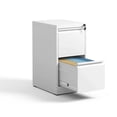 thumbnail image 1 of 2-Drawer Steel File Cabinet | Smooth Operation in Office | Long-Lasting Powder-Coated Metal | Anti-Tilt Safety Feature, 1 of 7