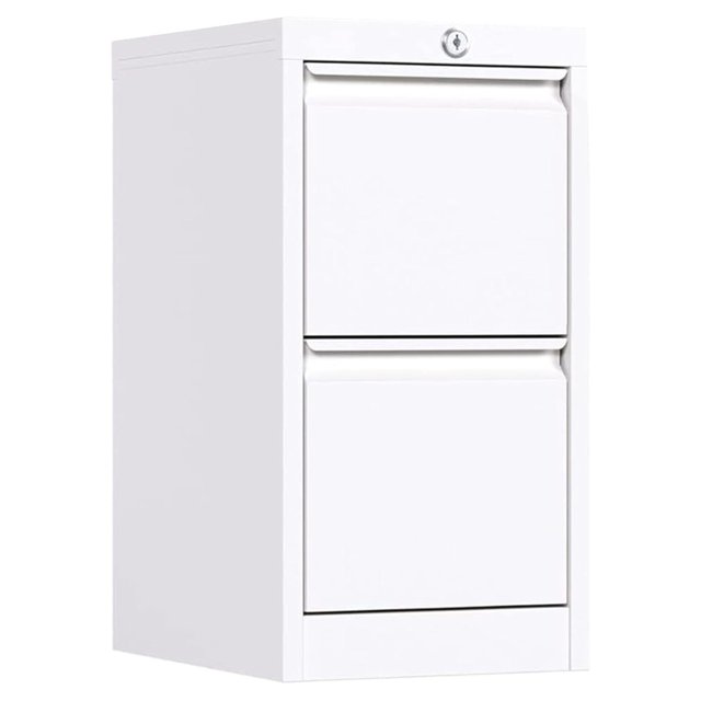 2 Drawer Vertical Steel File Organizer Filing with Locking
