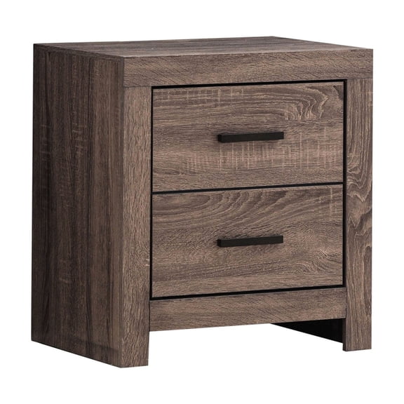 2 Drawers, 3D Paper Veneer - Warm Vibe - Bedroom - Make Bedroom Cozy