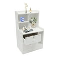 thumbnail image 1 of 2 Drawers Nightstand Modern Bedroom Small Dresser W/ Storage Shelf Bedside Table, 1 of 24