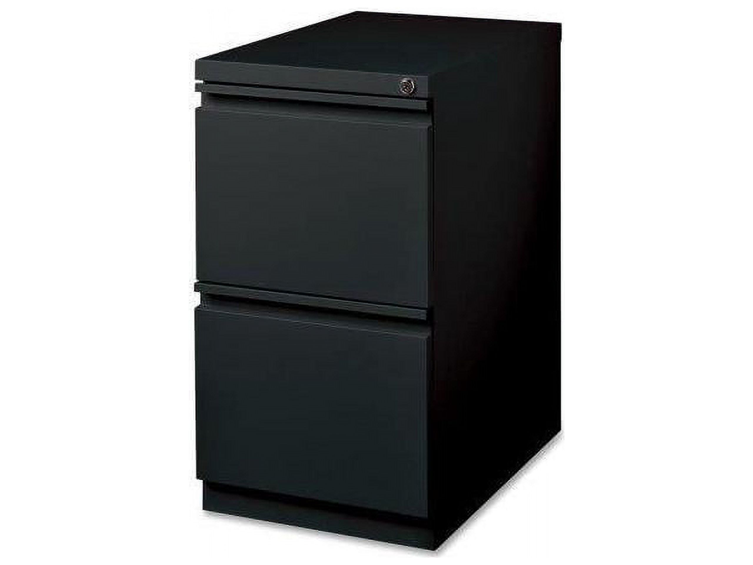 2 Drawers Vertical Steel Lockable Filing Cabinet, Black - image 1 of 12