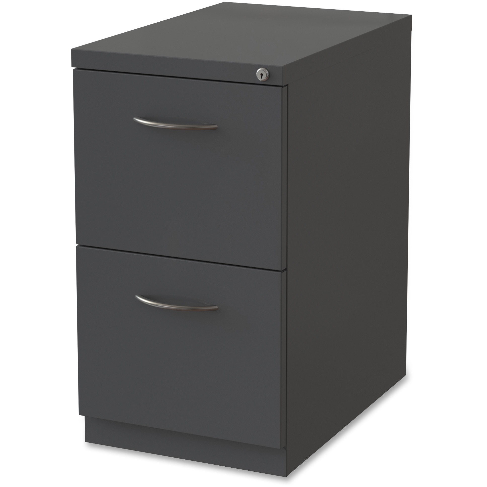 2 Drawers Vertical Steel Lockable Filing Cabinet, Gray - image 1 of 3