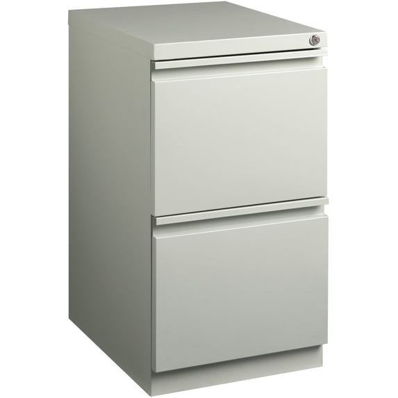 Lorell, Mobile File Pedestal, 1 Each, Light Gray