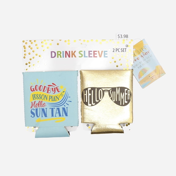 2 Drink Sleeve, Summer Gifts