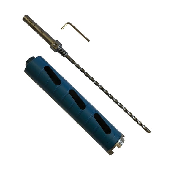 2" Dry Diamond Core Bits for Brick and Block with Pilot Bit 1/2" Shank Arbor