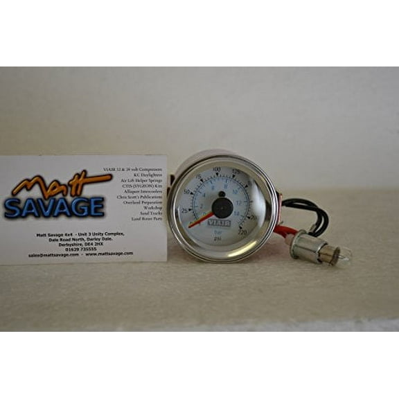 2.0" Dual Needle Illuminated Gauge