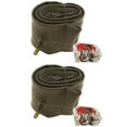 thumbnail image 1 of 2 Duro Tubes 24" x 2.50/ 2.60/ 2.75/ 3.00" 33mm Standard American Valve. Set of Tube. Pair of Tubes. Two Tubes. bicycle tube, bike tube, trike tube, tricycle tube, lowrider tube, 1 of 1