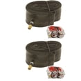 thumbnail image 1 of 2 Duro Tubes 26" x 1.75"/2.00" 27mm Standard American Valve. Set of Tube. Pair of Tubes. Two Tubes., 1 of 1