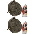 thumbnail image 1 of 2 Duro Tubes 26" x 1.75"/2.125" 33mm Thorn Resistant Schrader Valve. Set of Tube. Pair of Tubes. Two Tubes., 1 of 1