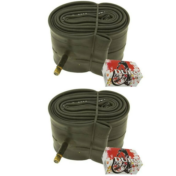 2 Duro Tubes 26" x 3.00" 27mm Standard American Valve. Set of Tube. Pair of Tubes. Two Tubes.