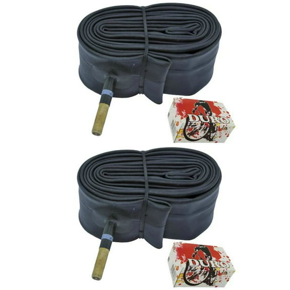 2 Duro Tubes 27.5 x 1.95/2.135 48mm Standard American Valve. Set of Tube. Pair of Tubes. Two Tubes.