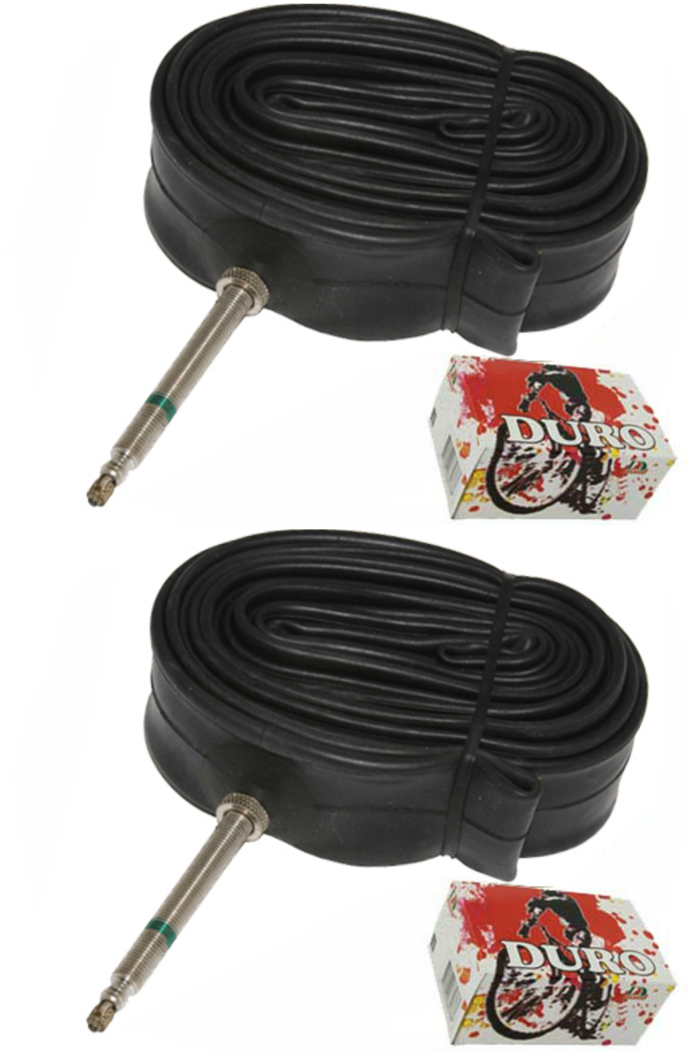 2 Camere D'Aria Duro Per Bici 700x28c/32c/35c &ndash; Valvola Francese 60 Mm &ndash; Presta Standard