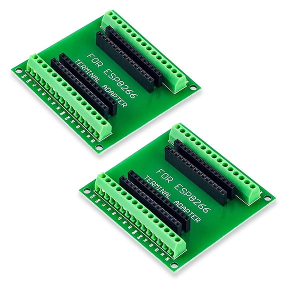 2 * ESP8266 Breakout Board-green