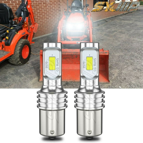 2 EX Brite LED light bulbs for Deere LX175 LX176 LX178 LX186 LX188 lights mower