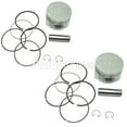thumbnail image 1 of (2) EZGO 295cc Standard Size Piston Ring Set (91+) 4-cycle Robins Golf Cart, 1 of 1