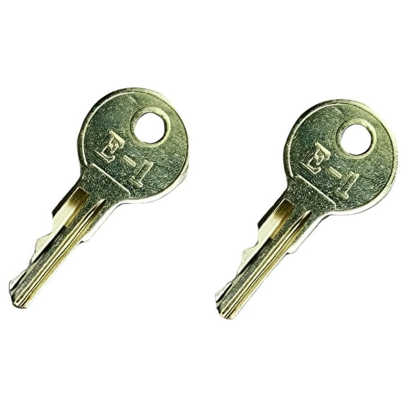 (2) EZGO Gas & Electric Golf Cart Replacement Ignition Keys (1982-Up) 17063-G1