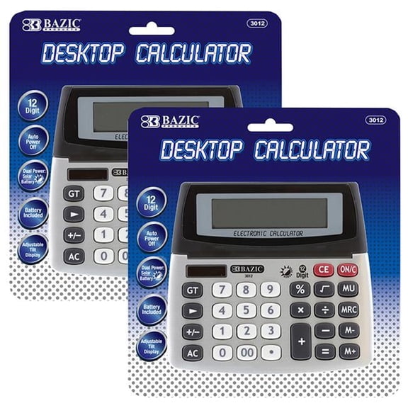 (2 Ea) Bazic Desktop Calculator