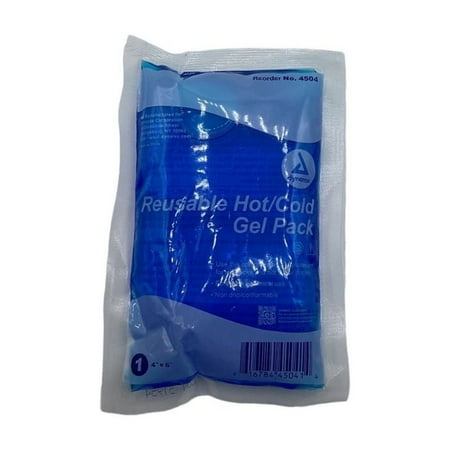 (2 Each) Dynarex Reusable Hot/Cold Gel Packs 4" x 6" (MS-80360)