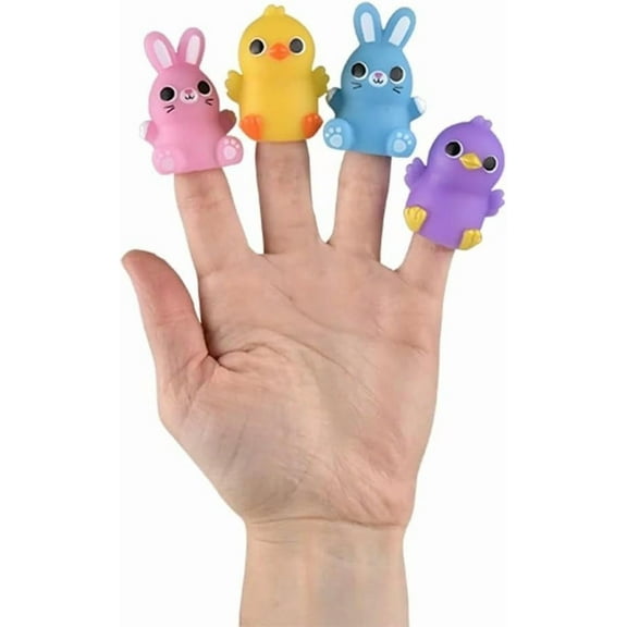 2'' Easter Finger Puppets - 12 Piece Assortment