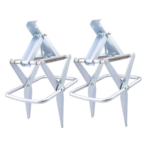 2 Easy Set Mole Trap 2416, Easy One-Step,Out-of-Sight,Galvanized Steel