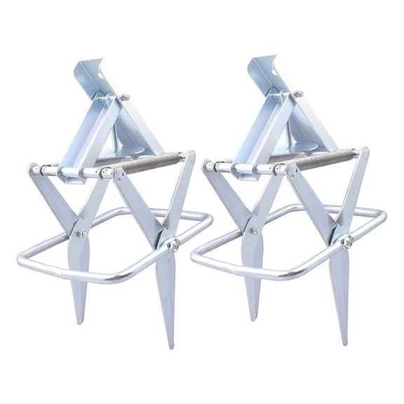 2 Easy Set Mole Trap 2416, Easy One-Step,Out-of-Sight,Galvanized Steel