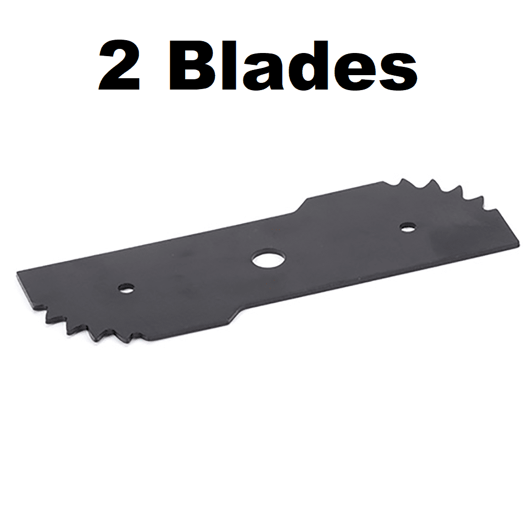2 PK 243801-02 Edger Blade (7-3/4 x 2-3/4), Compatible with Black &  Decker LE750 & EH1000 ‎EB-007AL Lawn Edger Blade - Replacement 243801-00