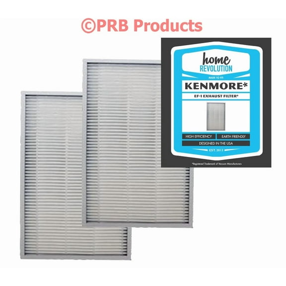 2 Ef1 Hepa 86889 Exhaust Filter Kenmore Sears Vacuum Cleaner Progressive 471186