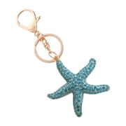 2. Elegant Marine-Themed Carabiner Keyring Glittering Detail Trendy Accessory for Purse
