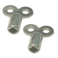 thumbnail image 1 of 2*Exhaust Valve Key，Plus Long Exhaust Valve Key,Zinc Alloy，Silver，Hatterproof ，Easy To Use，For All Standard Heating Valves, 1 of 11