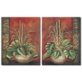 thumbnail image 1 of 2 Exotic Tropical Bamboo Plants with Animal Print Border; Two 11x14 Poster Prints, 1 of 1