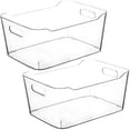thumbnail image 1 of 2 Extra Large Plastic Storage Bins Home Organization, 1 of 6
