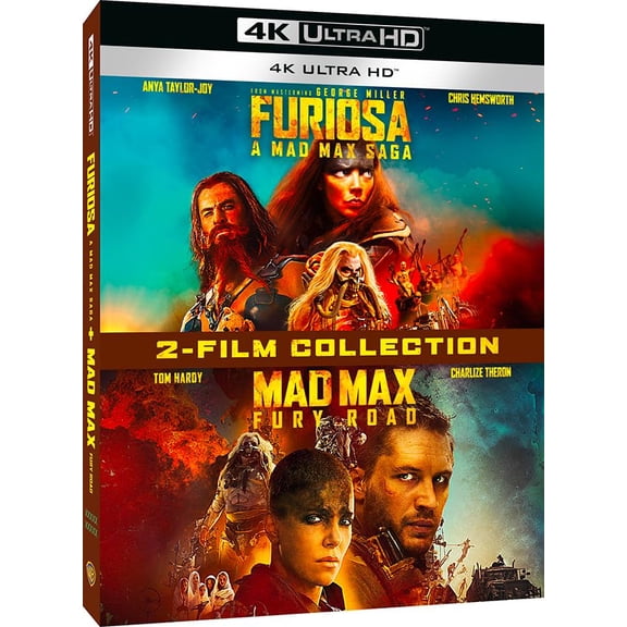 2-FILM MAD MAX FURY ROAD / FURIOSA (4K Ultra HD) (4K Ultra HD) Tom Hardy Frank Miller